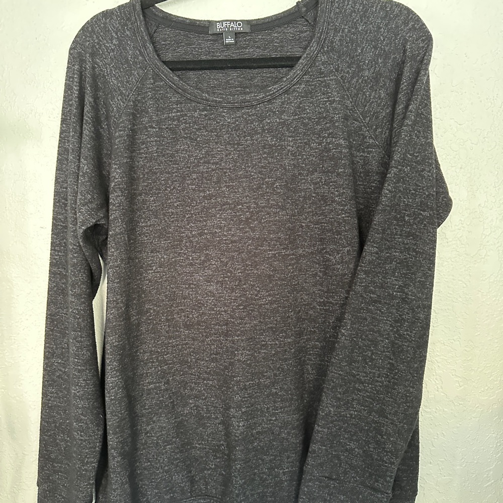 Buffalo David Bitton Charcoal Sweatshirt